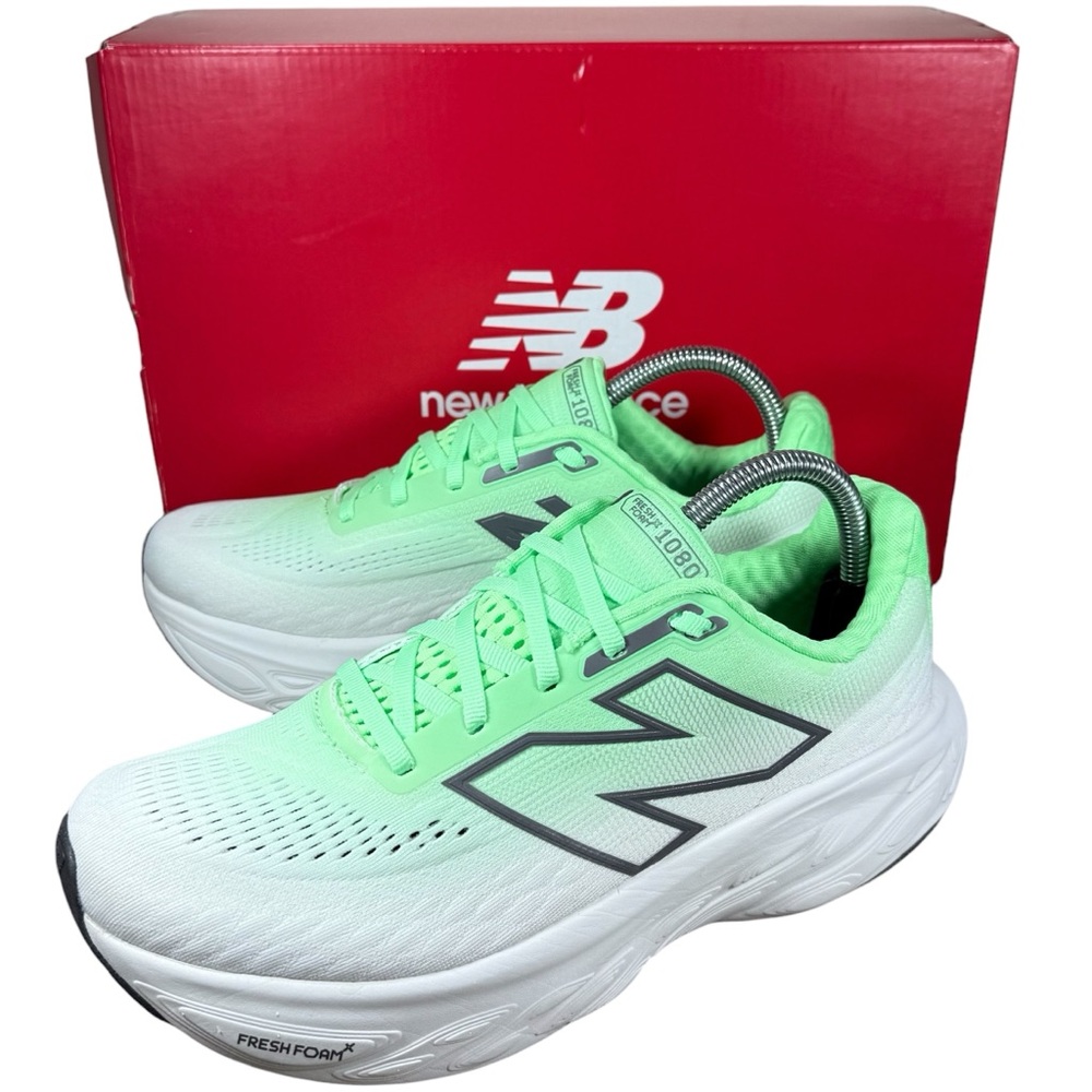 New Balance Fresh Foam X 1080v14 Size M7.5 W9 D Brand New In Box Green White